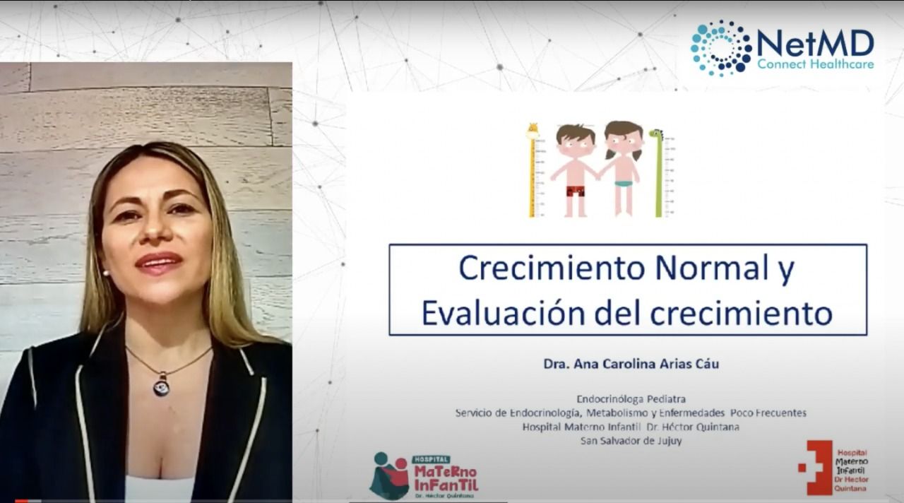 Crecimiento normal y Evaluación del crecimiento - Dra Ana Carolina Arias